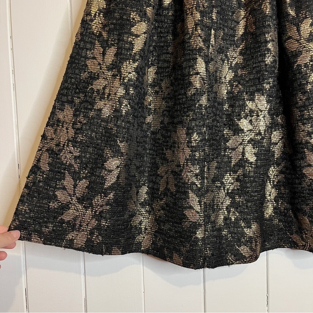 Sportcraft Inc. Black and Gold Skirt. - Picture 2 of 10